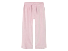 Name It parfait pink velour bukser